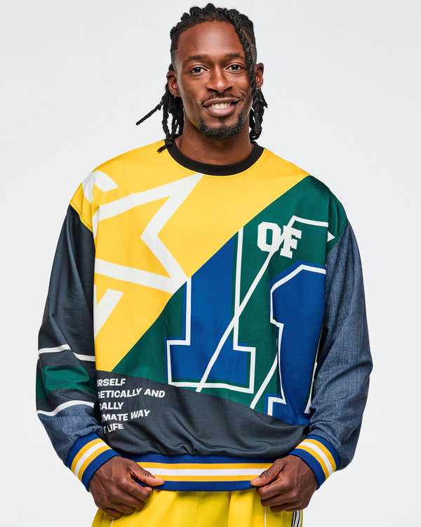 ZW Oversized Pullover Sweatshirt