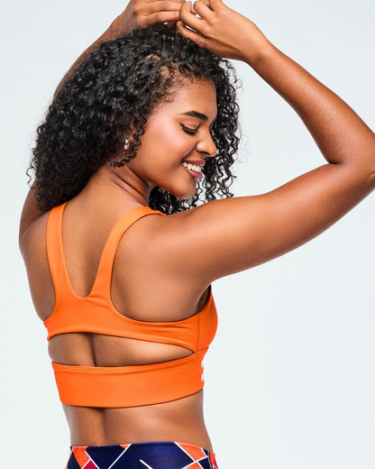 Class of 2001 Racerback Scoop Neck Bra