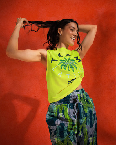 Latin Movement Loose Muscle Tank