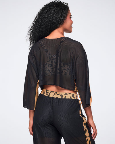 Wildbeat Mesh Dolman Top