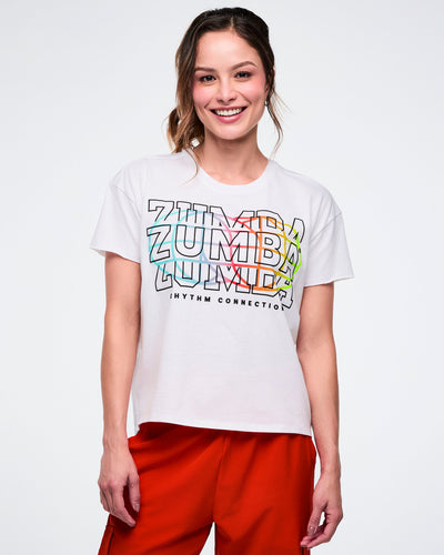 Worldwide High Low Crew Neck Top