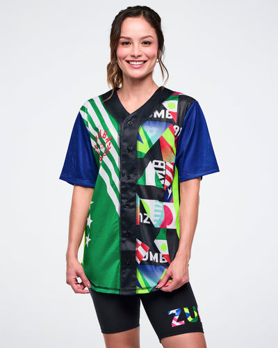 Worldwide Baseball Button Up Jersey