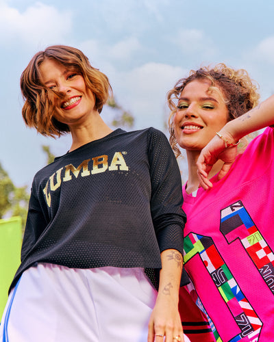 Worldwide Long Sleeve Loose Mesh Top