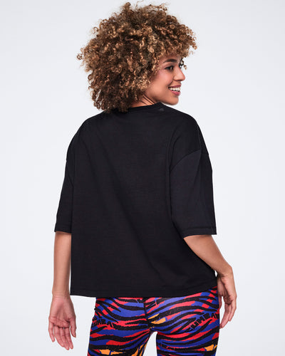 Wildbeat Oversized Boxy Crop Top