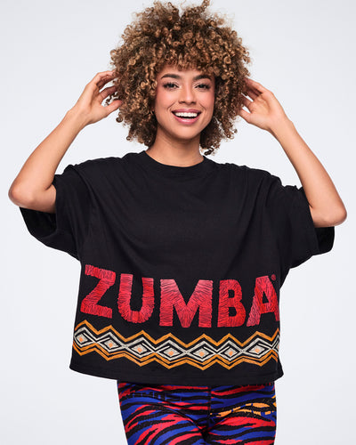 Wildbeat Oversized Boxy Crop Top