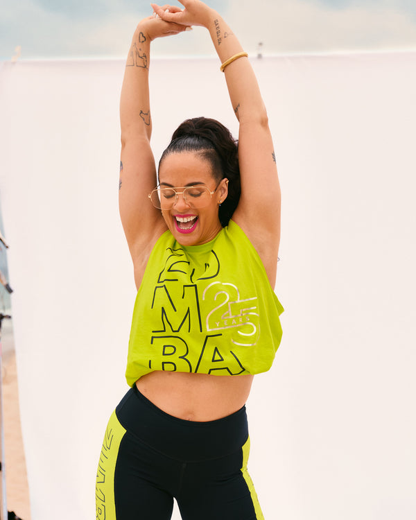 Zumba 25 Crew Neck Muscle Tank