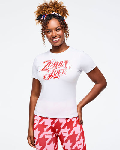 Zumba Amour Fitted Top