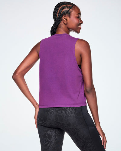 Rock 'n' Roll Muscle Tank With Slashes