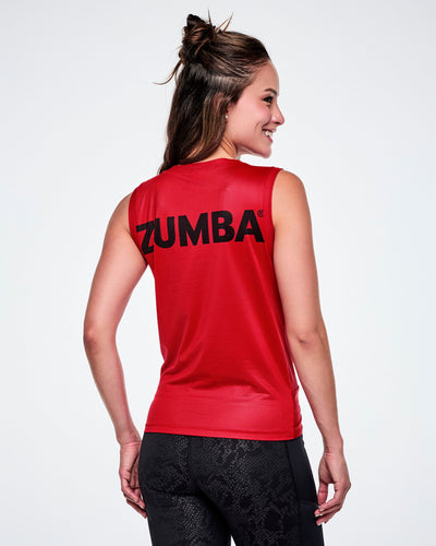 Rock 'n' Roll Front Twist Mesh Tank