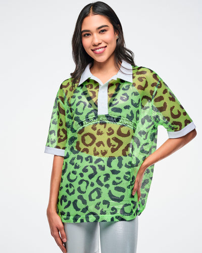 Dale-Z Oversized Mesh Polo
