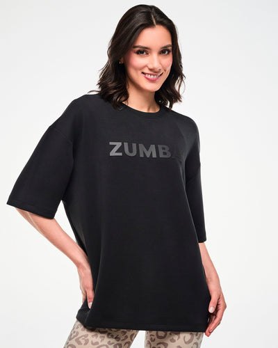Zumba Modal Drop Shoulder Oversized Top