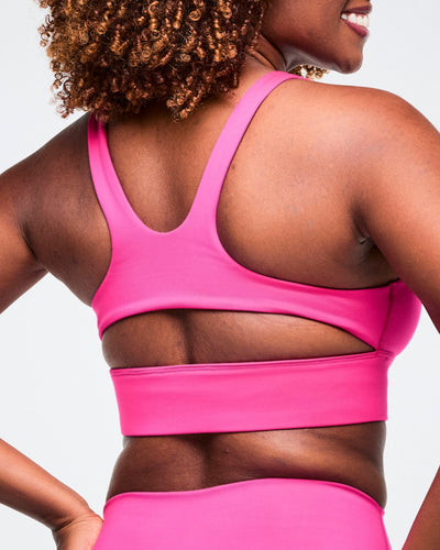 Color Spree Z-Lift Racerback Scoop Neck Bra