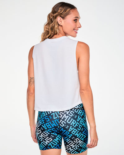 Zumba X The Smurfs Loose Muscle Tank