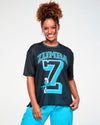 Zumba X The Smurfs Mesh Boxy Top