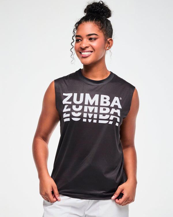 Zumba Basic Mesh Muscle Tank