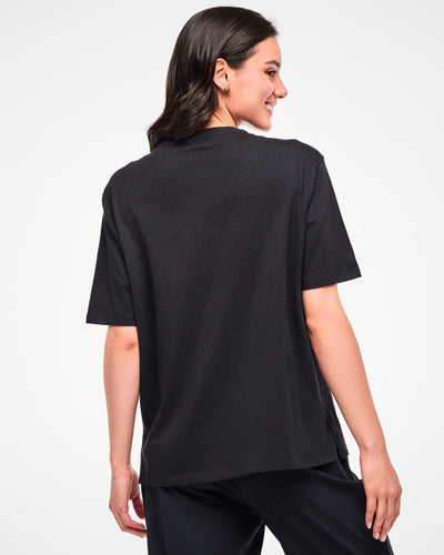 Zumba Basic Boxy Top - Black