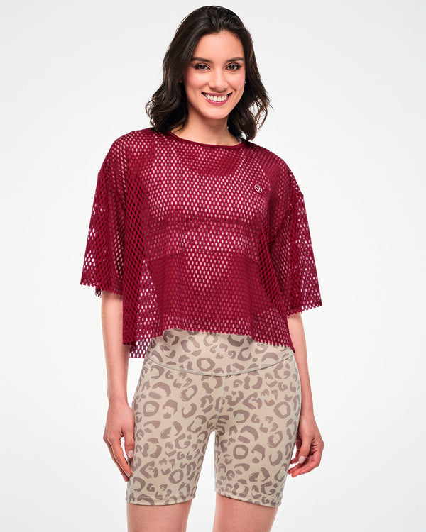 Zumba Mesh Crop Top
