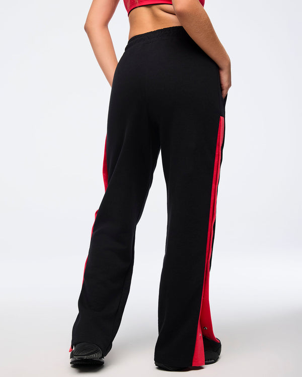 Zumba Haus Men's Knit Pants With Side Snaps