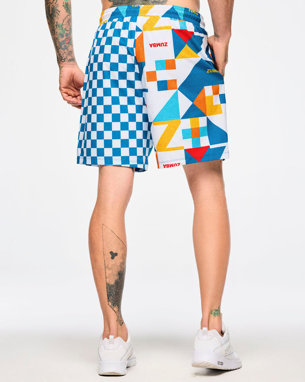 Zumba Rays Men's Woven Shorts