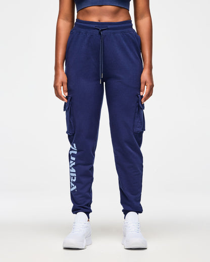 Blue Jean Men's Knit Denim Cargo Pants