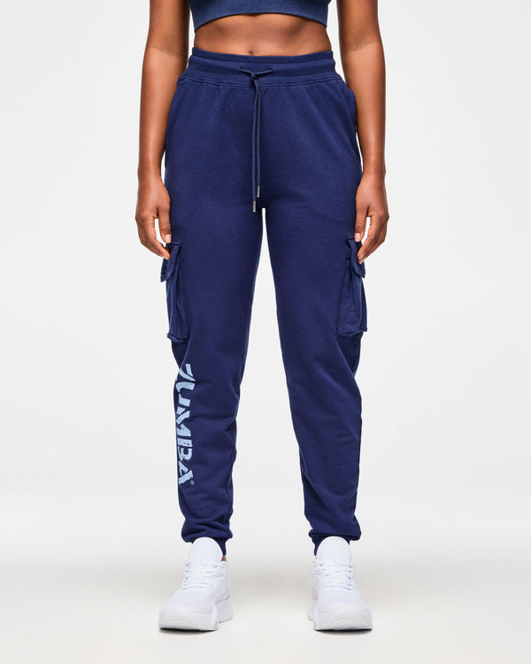 Blue Jean Men's Knit Denim Cargo Pants