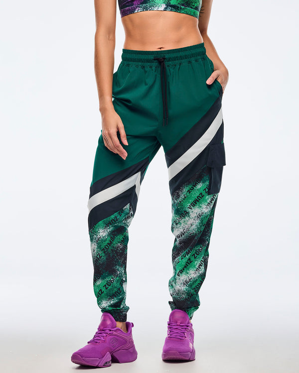 Apres Zumba Men's Woven Cargo Pants