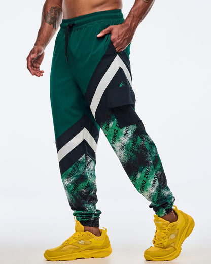 Apres Zumba Men's Woven Cargo Pants