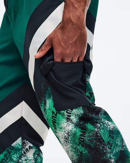 Apres Zumba Men's Woven Cargo Pants