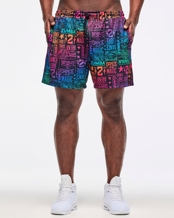 Zumba Libre Men's Mesh Shorts
