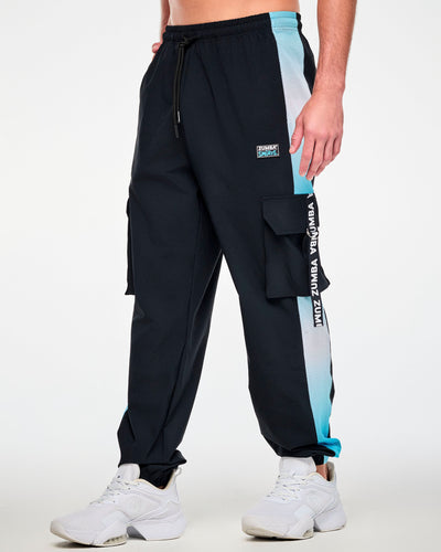 Zumba X The Smurfs Men's Woven Cargo Pants