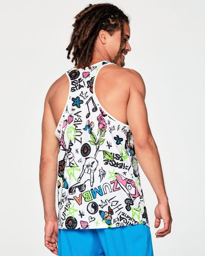 Zumba Fired Up Men's Tank