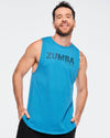 Funscape Round Hem Men's High Neck Tank