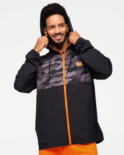 Zumba Explore Men's Hooded Windbreaker Jacket