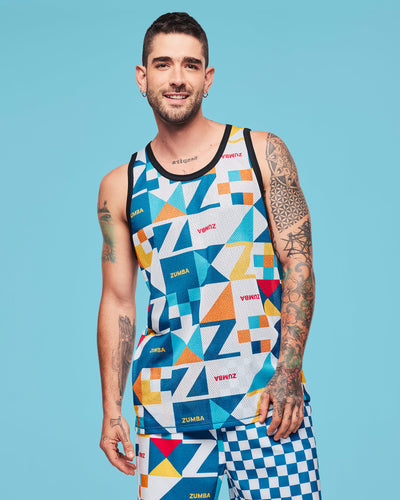 Zumba Rays Men's Basketball Tank