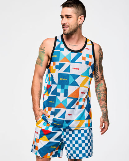 Zumba Rays Men's Basketball Tank