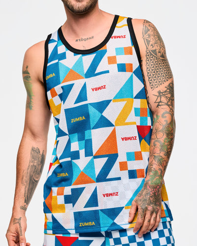Zumba Rays Men's Basketball Tank