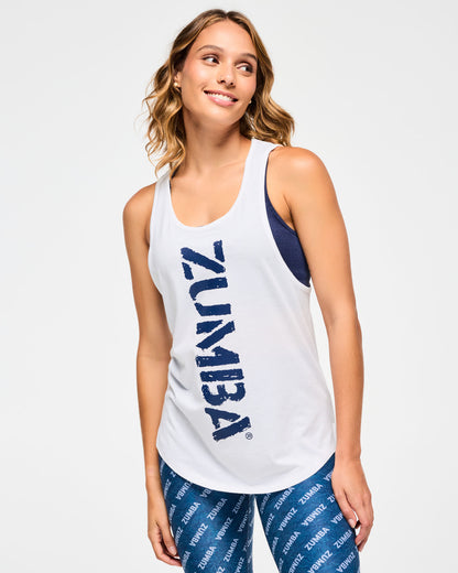 Blue Jean Men's Open Neck Tank