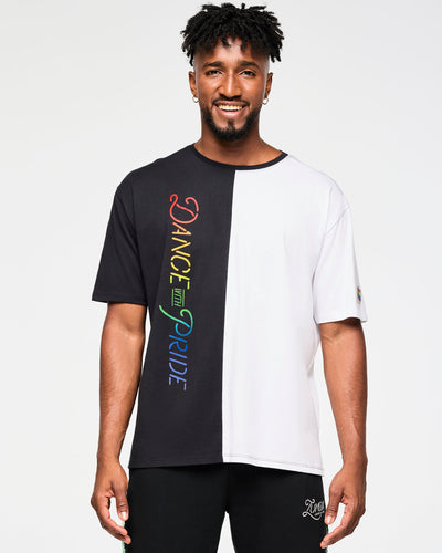 Zumba Men's Oversized Crew Neck Tee