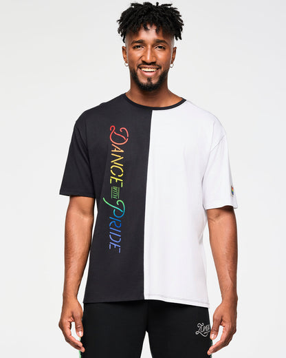 Zumba Men's Oversized Crew Neck Tee