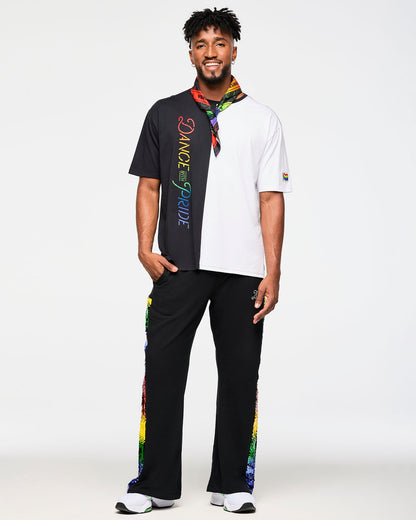 Zumba Men's Oversized Crew Neck Tee