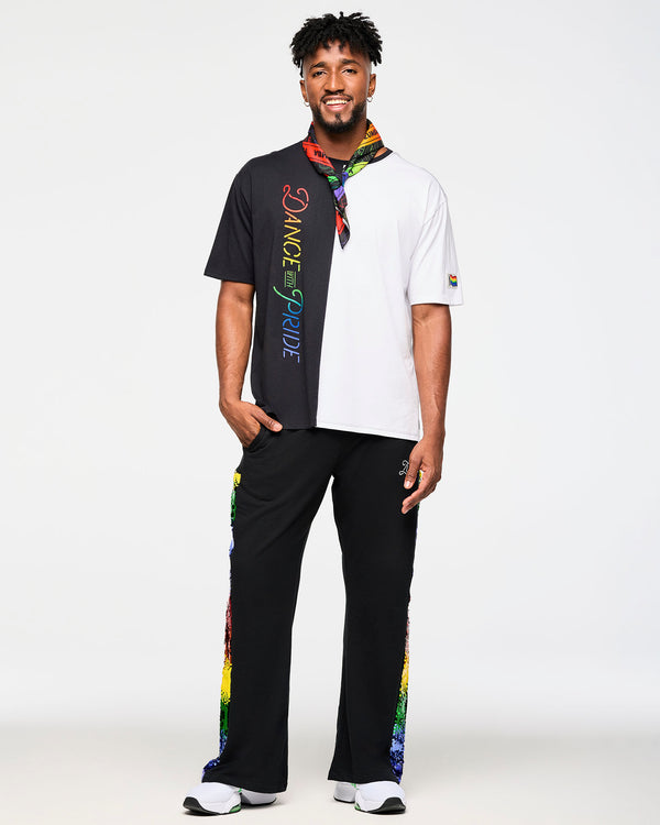 Zumba Men's Oversized Crew Neck Tee