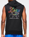 Zumba Men's Sleeveless Zip Up Hoodie