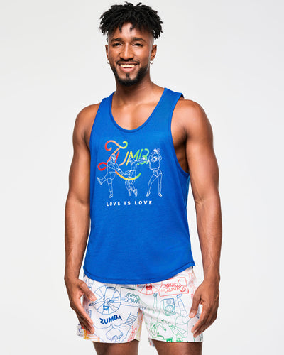 Zumba Men's Sleeveless Tank