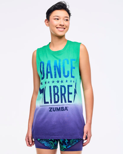 Zumba Libre Men's Wide Shoulder Tank
