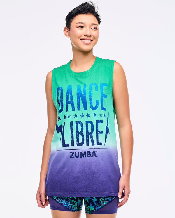 Zumba Libre Men's Wide Shoulder Tank