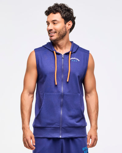 Zumba Libre Men's Sleeveless Zip-Up Hoodie