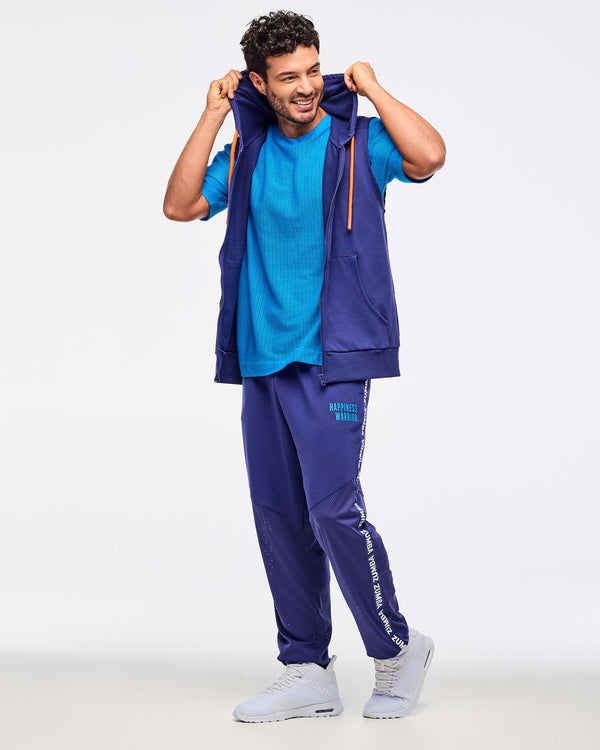 Zumba Libre Men's Sleeveless Zip-Up Hoodie