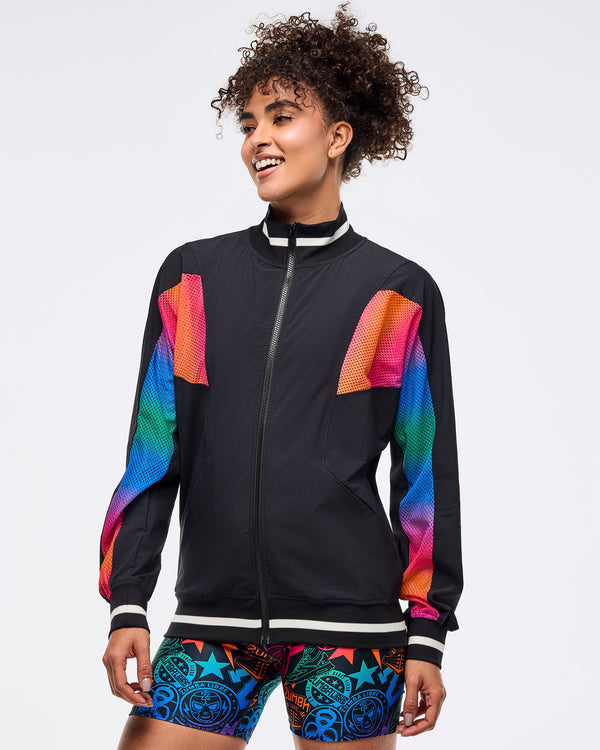 Zumba Libre Men's Oversized Dolman Track Jacket