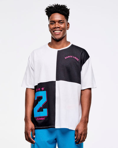 Zumba Libre Men's Oversized Crew Neck Tee