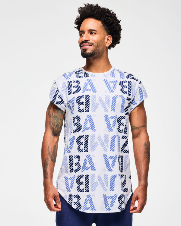 Blue Jean Men's Round Hem Tee